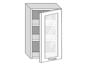 19.50.3 Шкаф настенный (h=913) на 500мм с 1-ой стекл. дверцей в Кудымкаре - kudymkar.магазин96.com | фото