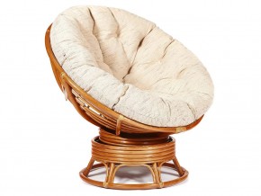 Кресло-качалка Papasan w 23/01 B с подушкой Cognac, ткань Старт в Кудымкаре - kudymkar.магазин96.com | фото