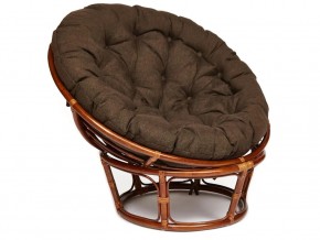 Кресло Papasan 23/01 W с подушкой Pecan, ткань Коричневый в Кудымкаре - kudymkar.магазин96.com | фото