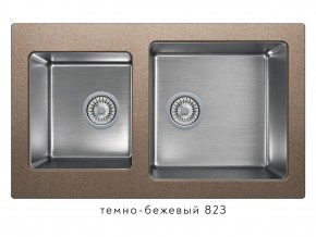 Мойка комбинированная Tolero twist TTS-840 Темно-бежевый 823 в Кудымкаре - kudymkar.магазин96.com | фото