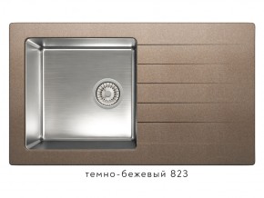 Мойка комбинированная Tolero twist TTS-860 Темно-бежевый 82 в Кудымкаре - kudymkar.магазин96.com | фото