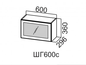 ШГ600с/360 Шкаф навесной 600/360 (горизонт. со стеклом) в Кудымкаре - kudymkar.магазин96.com | фото