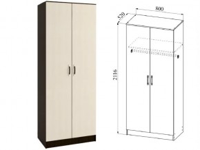 Шкаф 2 двери Ронда ШКР800.1 венге/дуб белфорт в Кудымкаре - kudymkar.магазин96.com | фото