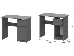 Стол письменный 900 Денвер Графит серый в Кудымкаре - kudymkar.магазин96.com | фото